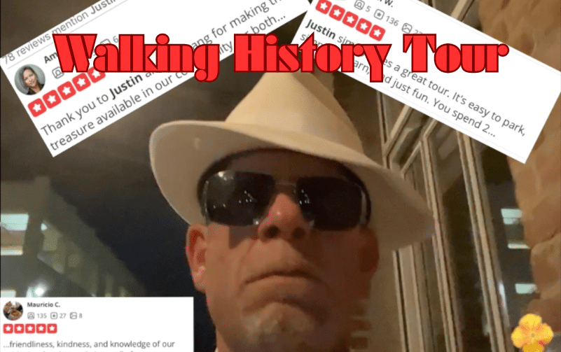 walking tour, history tour, napa, napa valley, historic tour